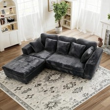 Jumbo Cord Corner Sofa