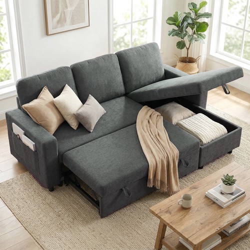 Homcom pull out - pull, bed