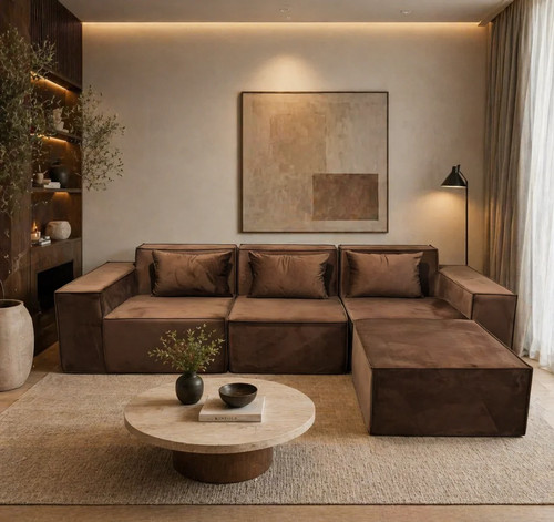 Modular sofa corner - corner, l