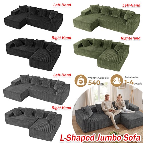 Shaped corner sofa with - l-shaped,
