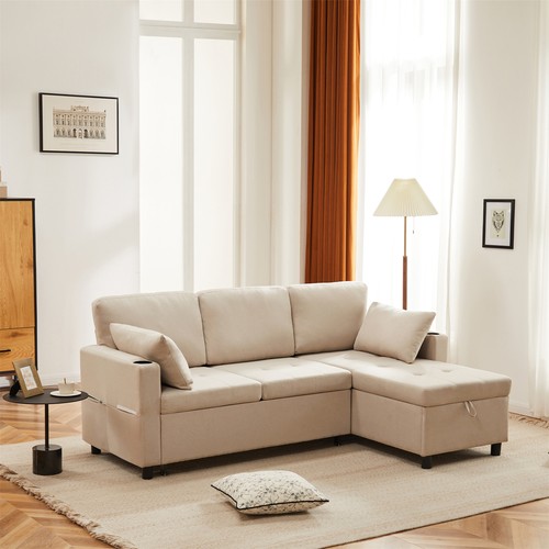 Shaped corner sofa 3 seater - corner, sofa,