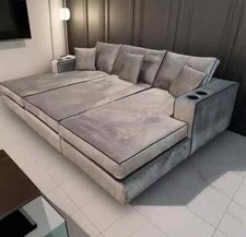 Cupholder Cinema Sofa U Shape