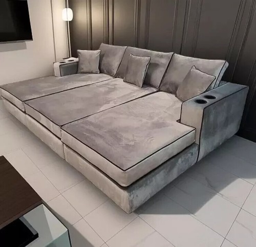 Cupholder cinema sofa shape - cupholder, u