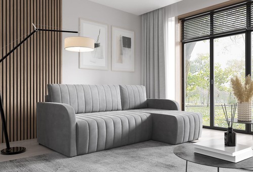 Shaped universal corner sofa - corner,